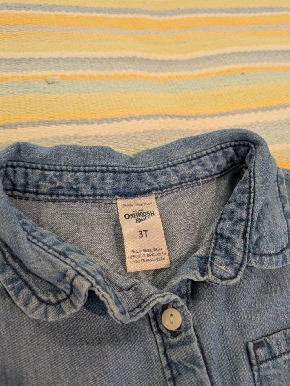 OshKosh Chambray Dress size 3T